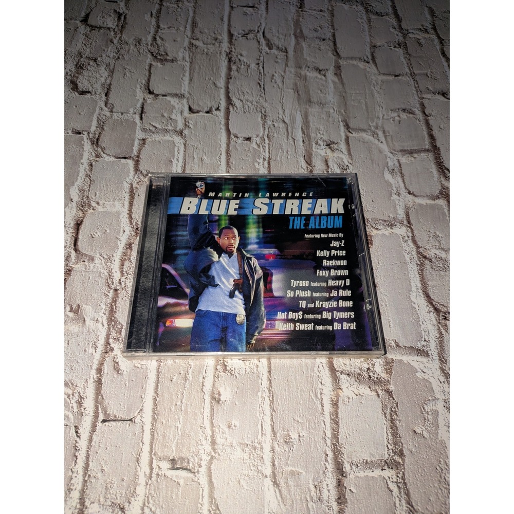 Blue Streak The Album Soundtrack CD Martin Lawrence Jay-Z Foxy Brown 1999 HipHop